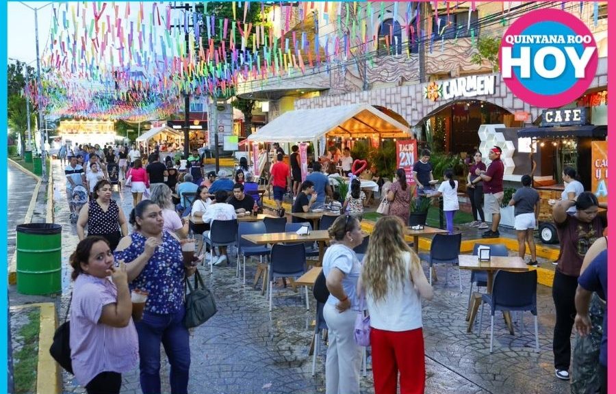 Fiesta del Taco reúne a 8 mil personas en la avenida Yaxchilán
