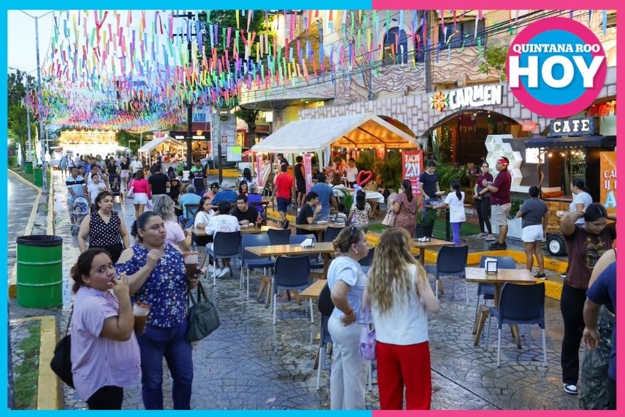 Fiesta del Taco reúne a 8 mil personas en la avenida Yaxchilán