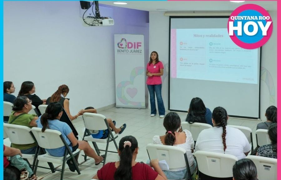 Refuerzan prevención del cáncer de mama con pláticas en Cancún