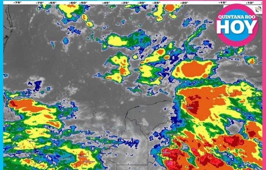 Quintana Roo prevé lluvias muy fuertes y sensación térmica de 38 grados