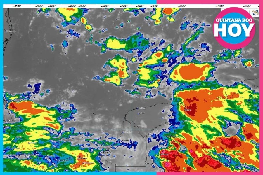 Quintana Roo prevé lluvias muy fuertes y sensación térmica de 38 grados