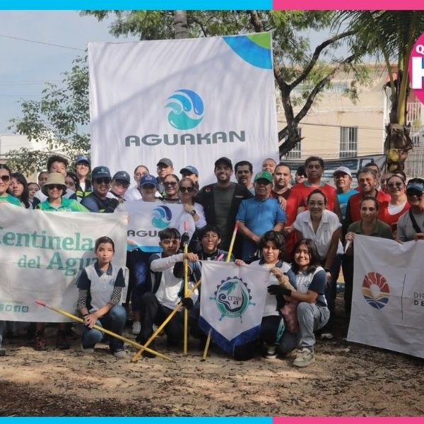 Limpian cenote de la Supermanzana 523 para proteger ecosistema