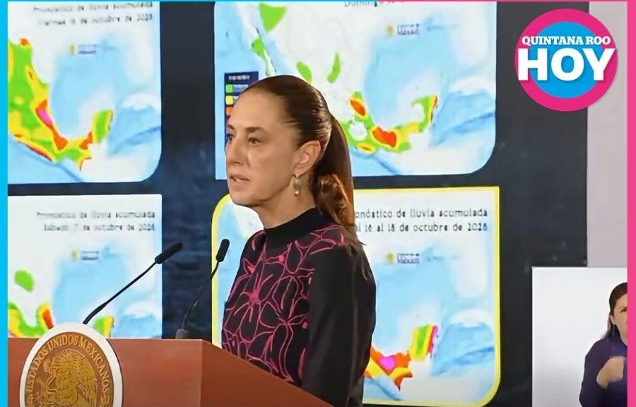 Quintana Roo refuerza medidas preventivas ante lluvias del fin de semana