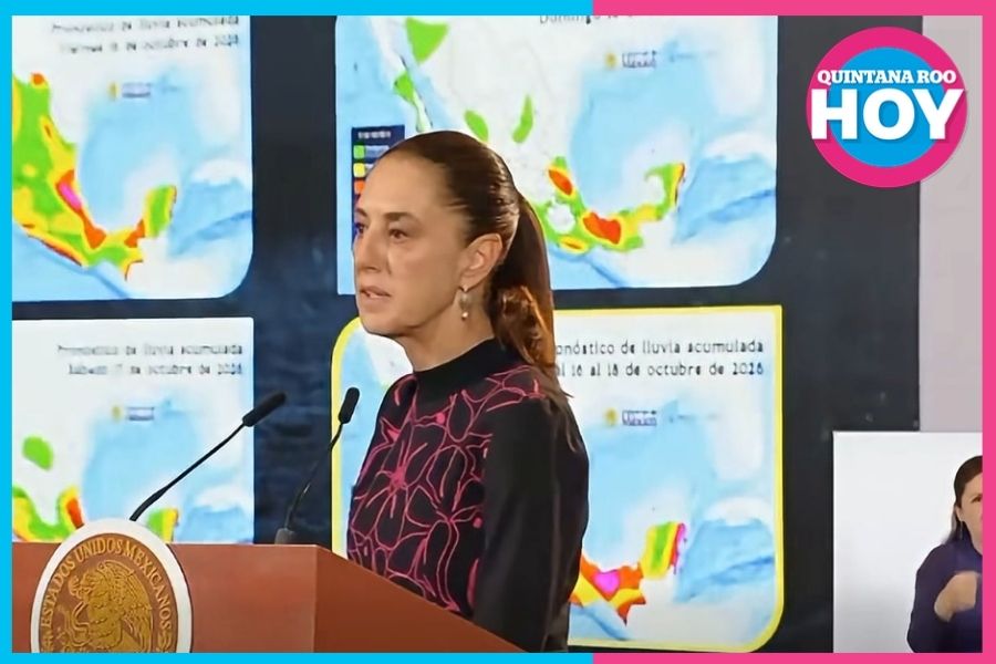Quintana Roo refuerza medidas preventivas ante lluvias del fin de semana