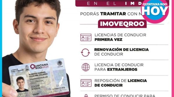 Abre nuevo módulo para tramitar licencias de conducir en Cancún