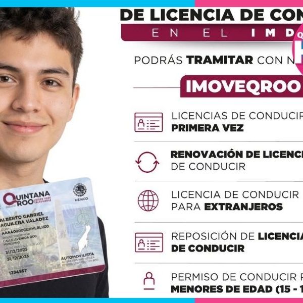 Abre nuevo módulo para tramitar licencias de conducir en Cancún