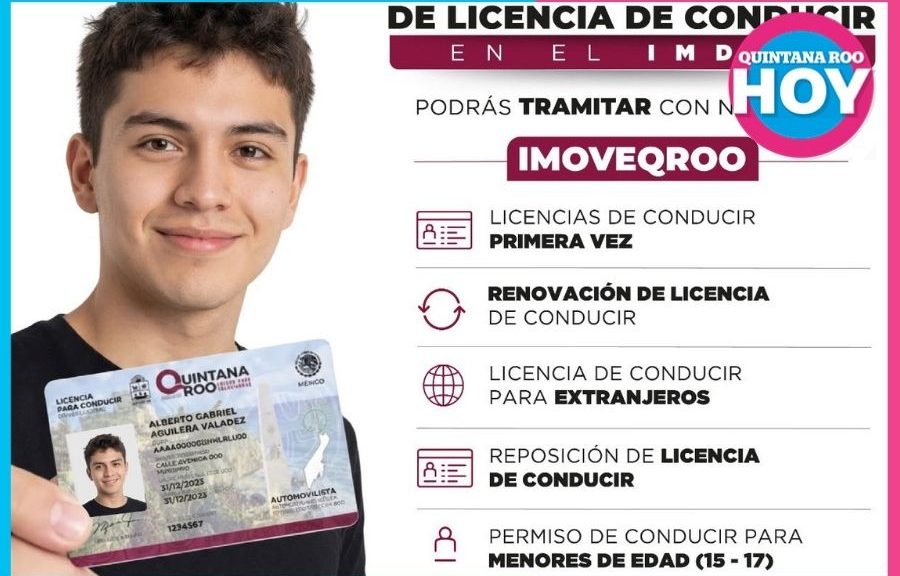 Abre nuevo módulo para tramitar licencias de conducir en Cancún