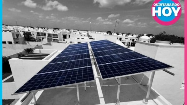 Paneles solares en Cancún reducen gasto eléctrico en hogares
