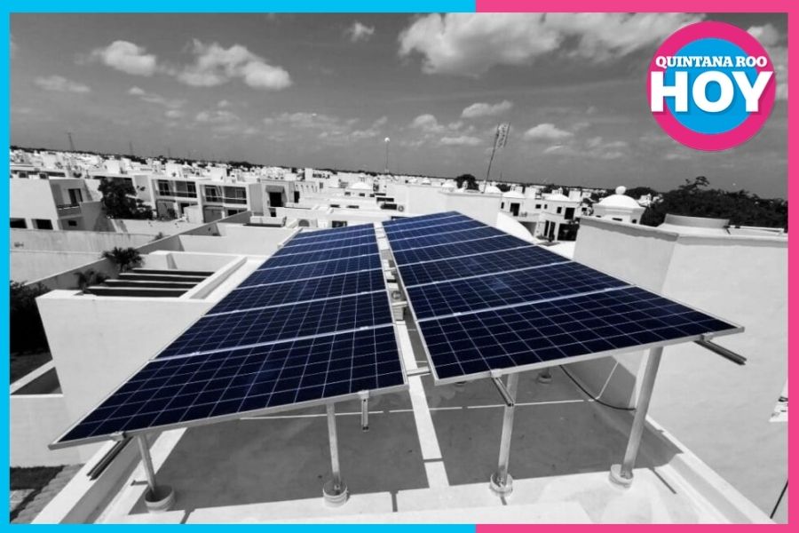 Paneles solares en Cancún reducen gasto eléctrico en hogares