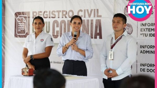 Registro Civil de Cancún brinda más de 145 mil servicios y trámites