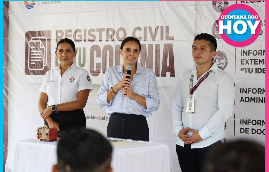 Registro Civil de Cancún brinda más de 145 mil servicios y trámites