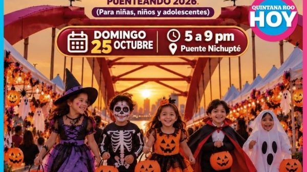 Puenteando celebrará Halloween con concurso de disfraces en Cancún