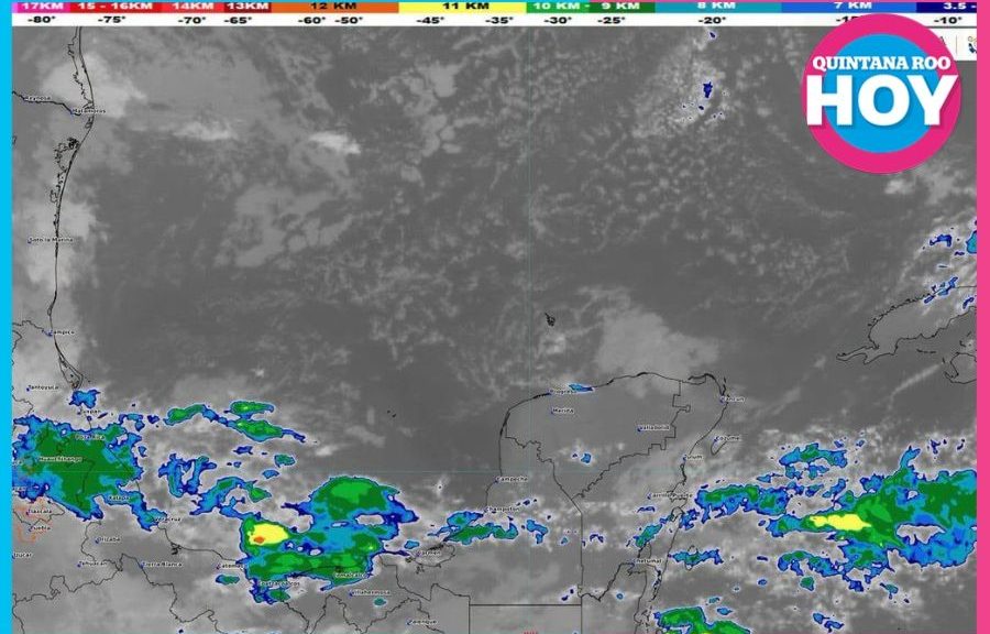 Prevén lluvias y calor en Quintana Roo; Cancún llegará a 33 grados