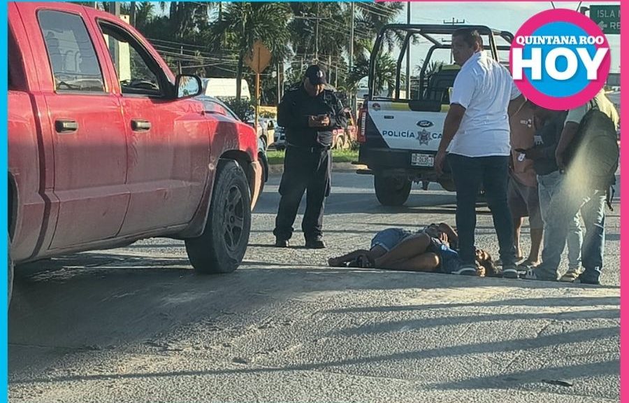 Atropellan a dos mujeres en paso peatonal de la López Portillo