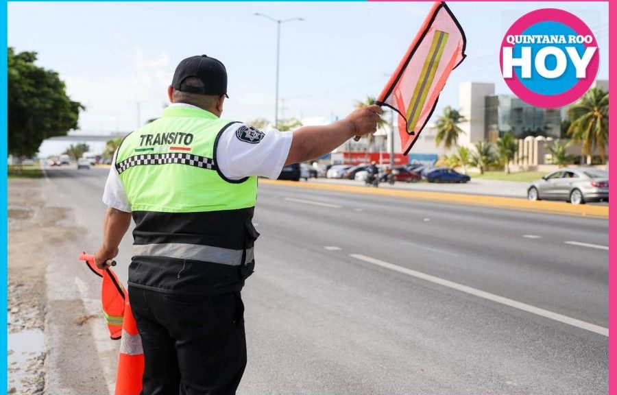 Refuerzan Operativo Radar en el bulevar Colosio de Cancún