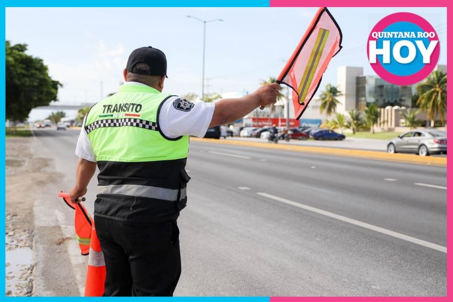 Refuerzan Operativo Radar en el bulevar Colosio de Cancún