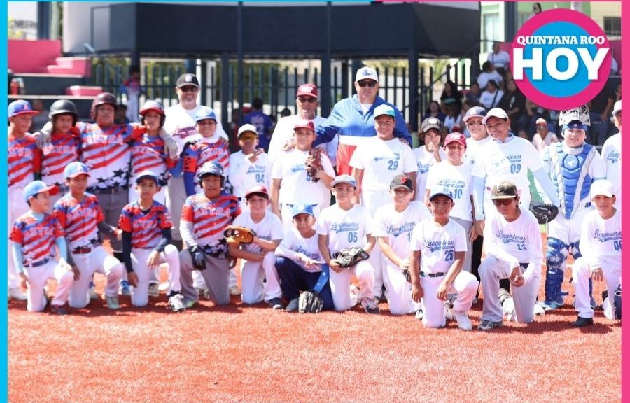 Béisbol infantil de Isla Mujeres se mide a Tigres Astra