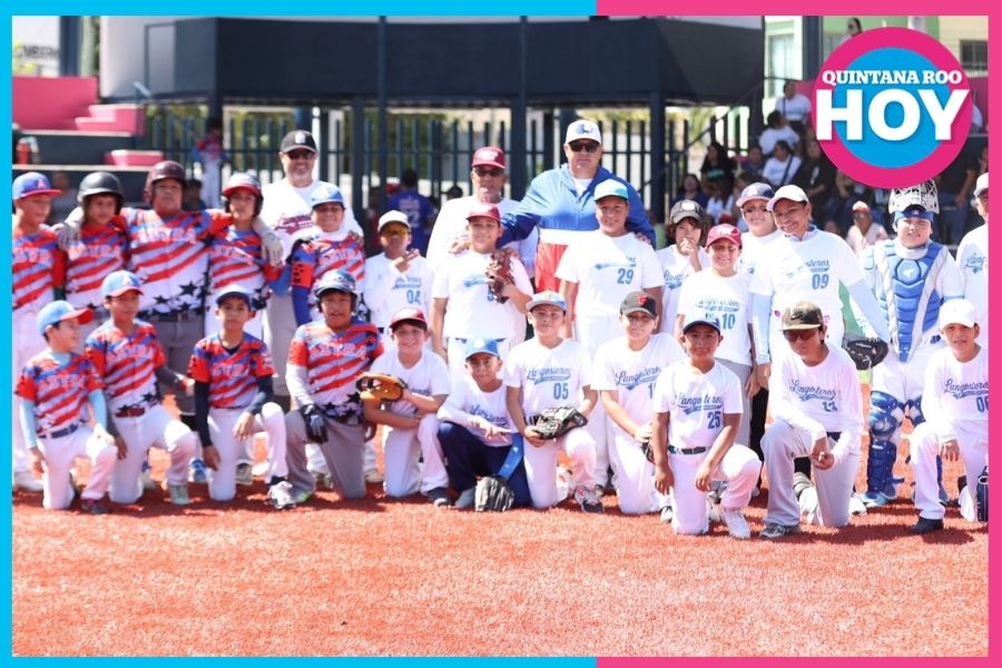 Béisbol infantil de Isla Mujeres se mide a Tigres Astra