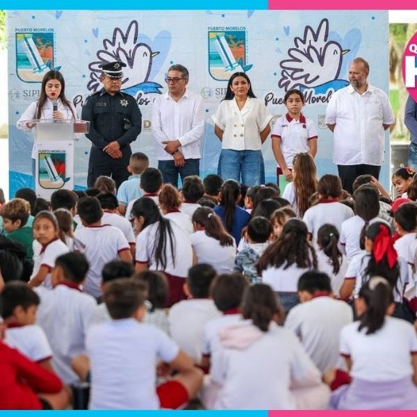 Puerto Morelos impulsa cultura de paz desde la niñez