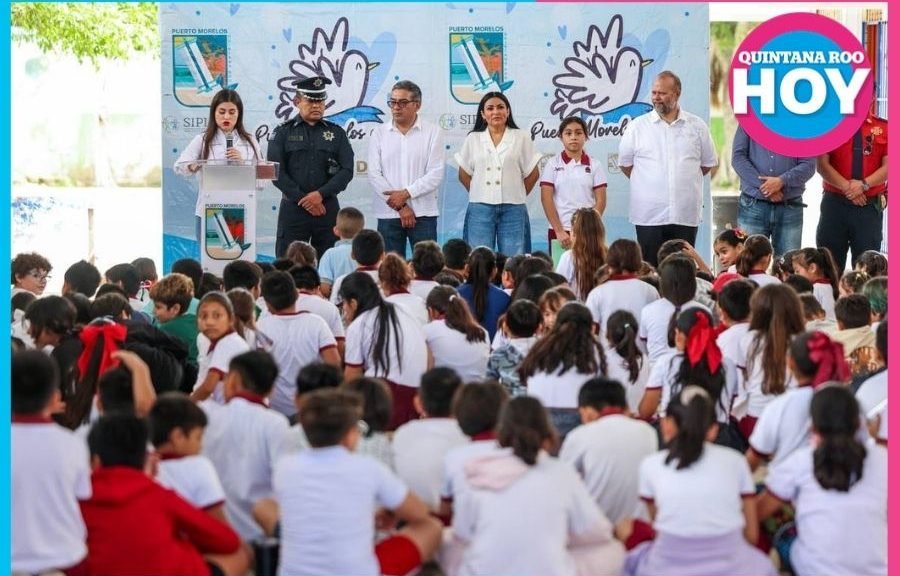 Puerto Morelos impulsa cultura de paz desde la niñez