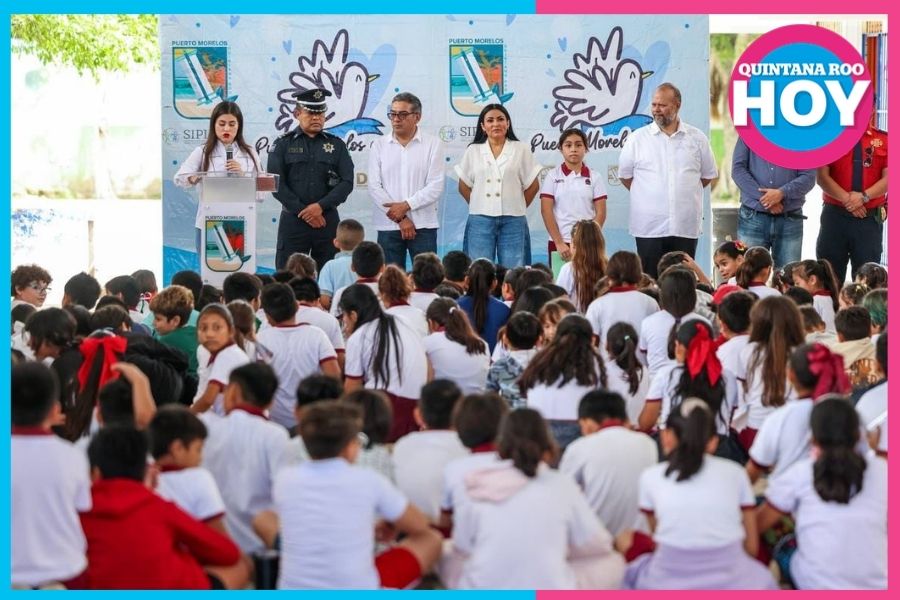 Puerto Morelos impulsa cultura de paz desde la niñez
