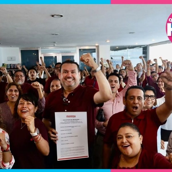 Edgar Gasca se registra para coordinar a Morena en Isla Mujeres