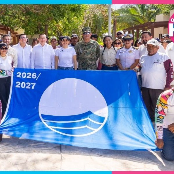 Playa del Carmen refrenda distintivos Blue Flag 2026-2027