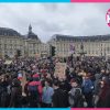 Miles de jóvenes protestan en París contra el costo de la vida