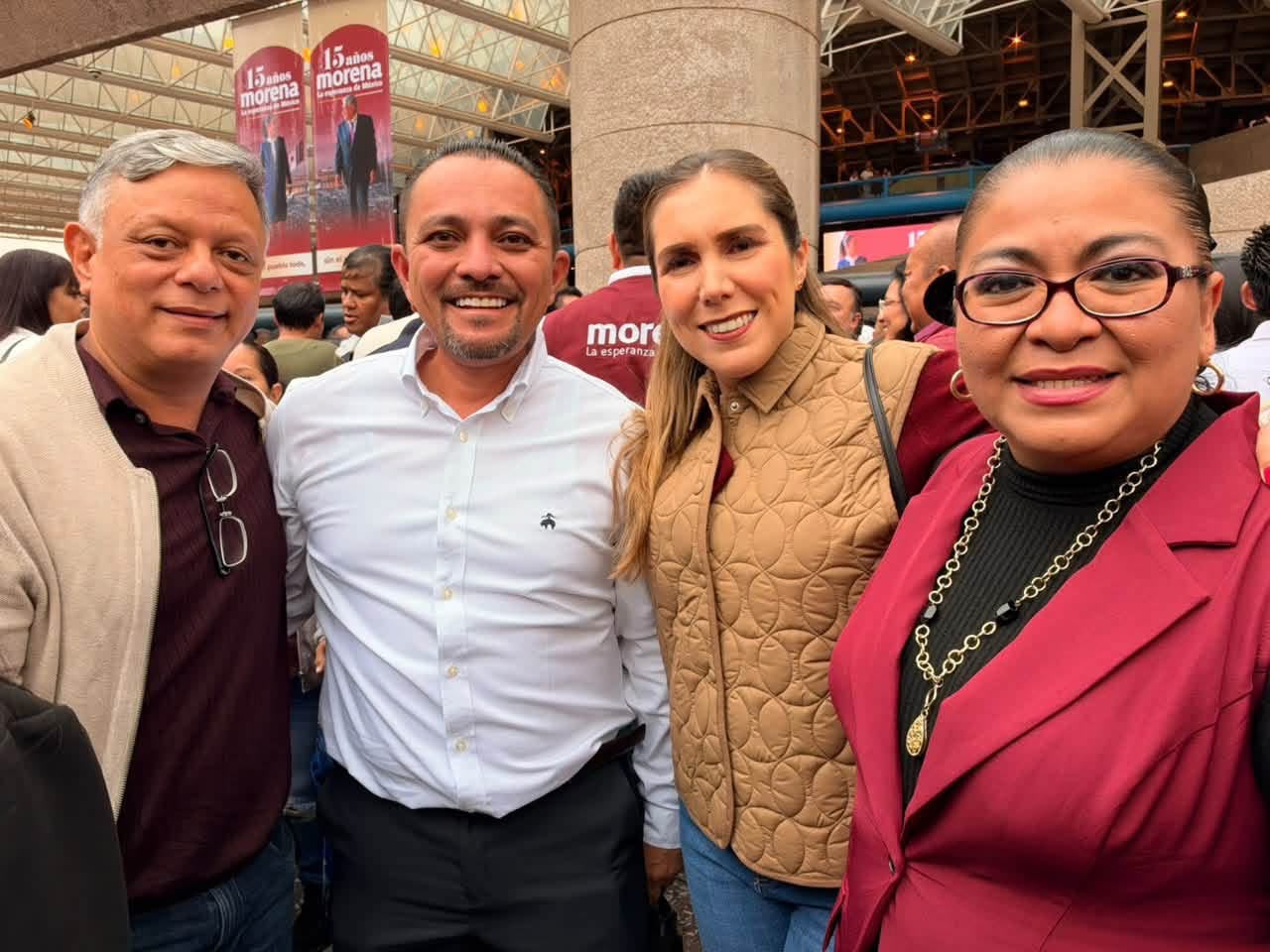 Pepe Aguilar destaca cercanía ciudadana en Morena