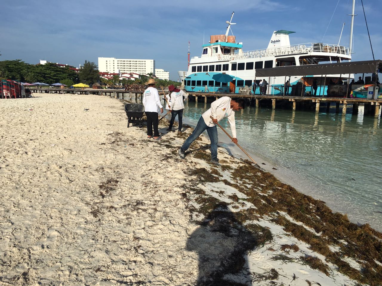 Playas de Quintana Roo pierden hasta 14 metros de arena al año