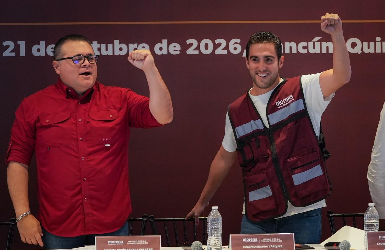 Gino Segura destaca programas sociales y obras de la 4T