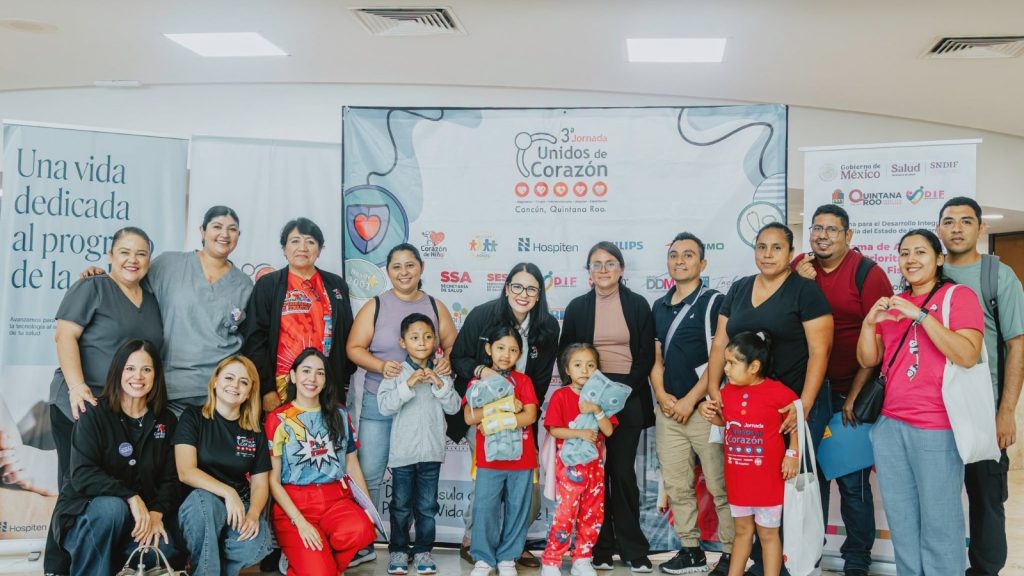 Tres niñas regresan a casa tras Unidos de Corazón