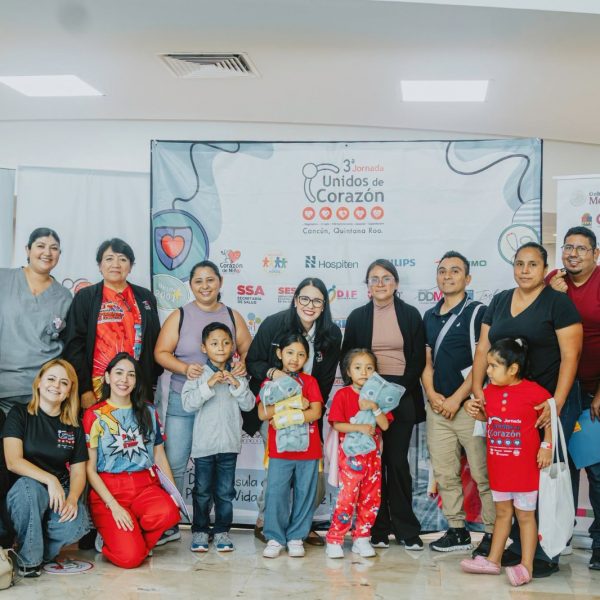 Tres niñas regresan a casa tras Unidos de Corazón