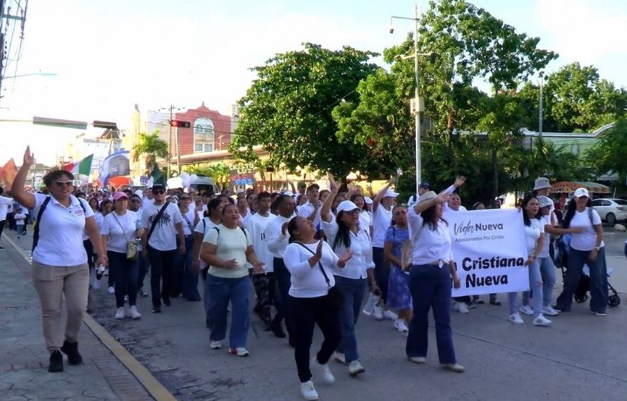 Cinco mil cristianos marcharán por la paz en Cancún