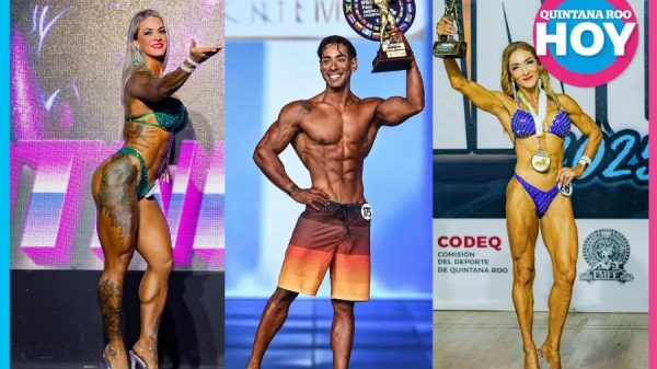 Cuatro atletas de Quintana Roo van al Mundial IFBB