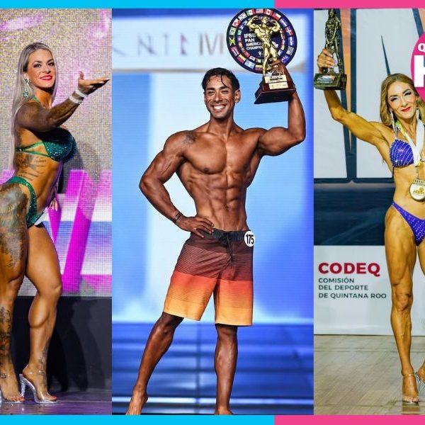 Cuatro atletas de Quintana Roo van al Mundial IFBB
