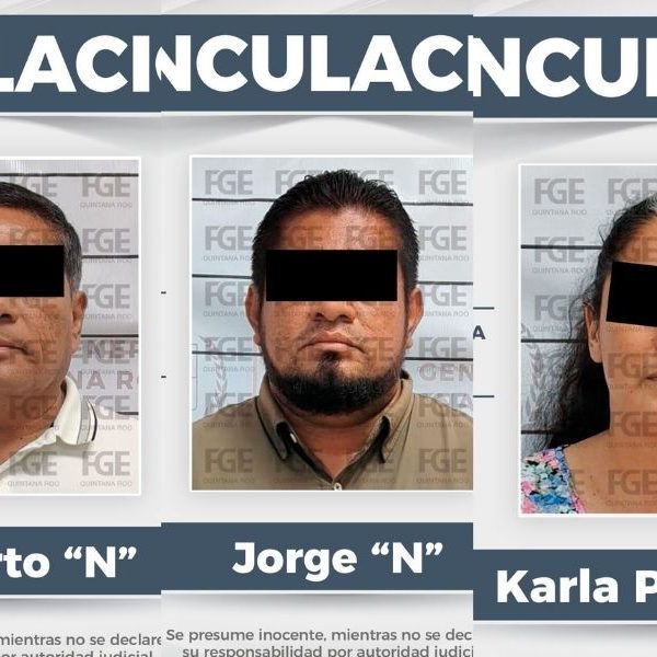 Vinculan a proceso a tres personas por presunta extorsión