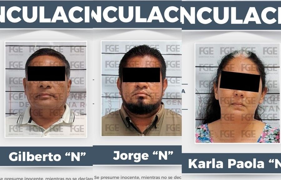 Vinculan a proceso a tres personas por presunta extorsión