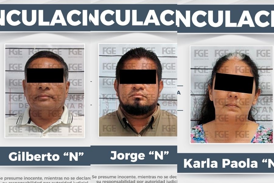 Vinculan a proceso a tres personas por presunta extorsión